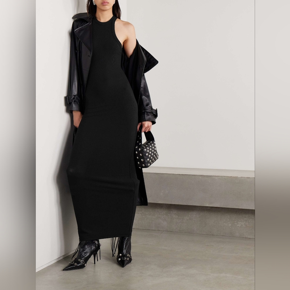 SKIMS Ribbed Soft Lounge Maxi Tank Dress